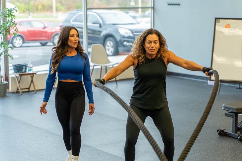 Karen Park coaching a client 2